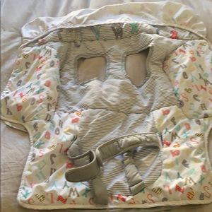 Alphabet shopping cart cover